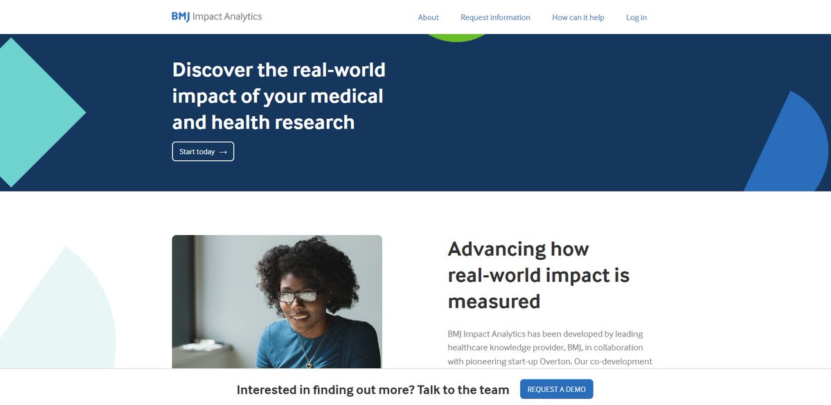 bmj_company's tweet photo. Are you a #MedicalAffairs professional? BMJ Impact Analytics can help you to measure the real-world impact of your medical and #health research.  Find out how: https://t.co/fHxrR7Aoyu @stew @allisonklang @MichelleP_uk https://t.co/AGV8u9kvn1