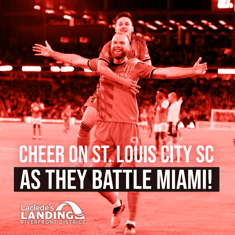 LacledesLanding's tweet image. Show your pride and cheer on our legendary team at CITYPARK as they beat Inter Miami CF. Stop by The Landing before the battle for the perfect food, sights, and entertainment to get you in the STL spirit.

Learn more at bit.ly/46cVbtA