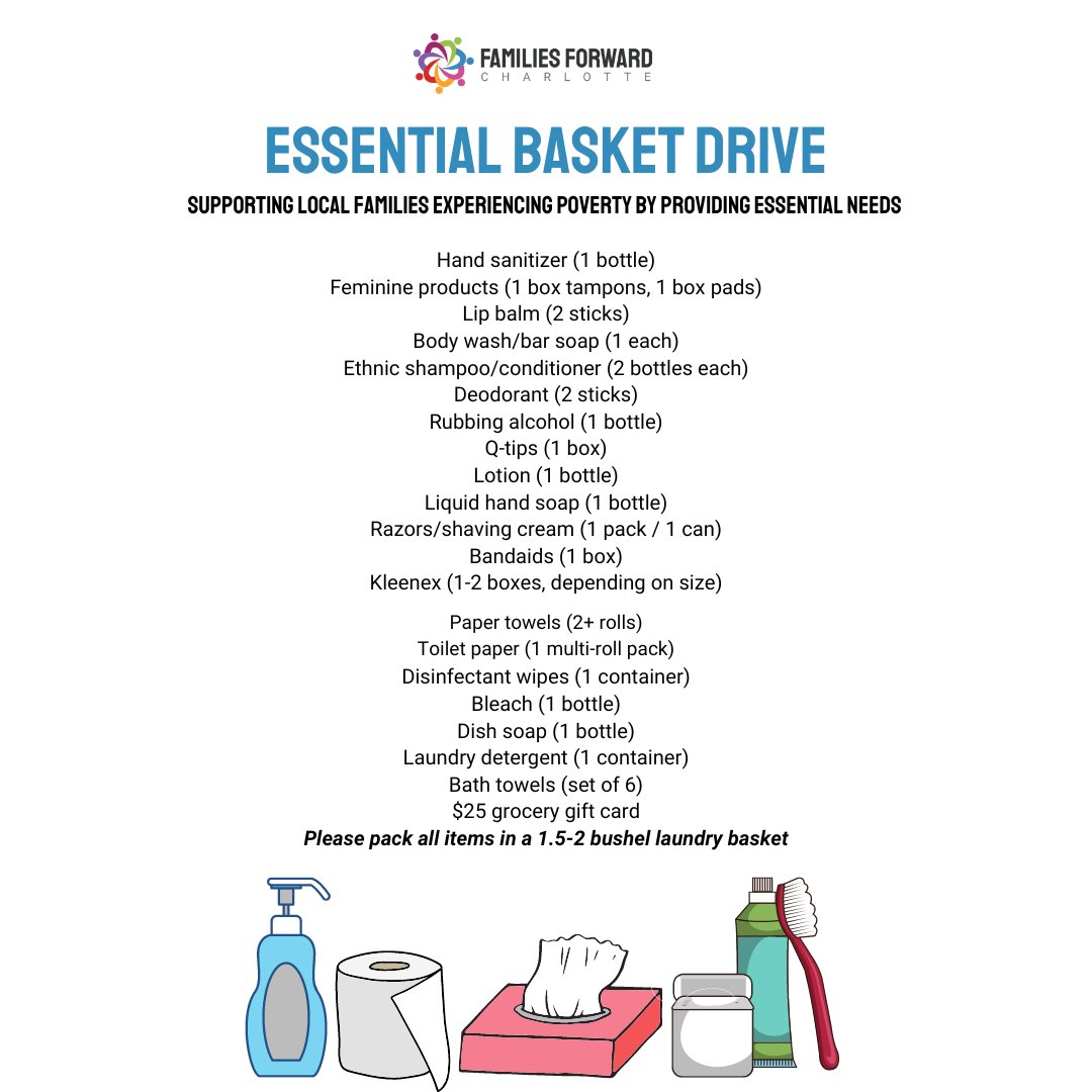 SEED20 Charlotte (@seed20clt) on Twitter photo Place the money saved on Amazon Prime Day towards helping Charlotte families in need! Support our SVP Investee @FamiliesForwardcharl by donating items for their Essential Basket Drive by August 1st. To learn more, email caroline@familiesforwardclt.org
mcusercontent.com/4684cced3fd9f6… Place the money saved on Amazon Prime Day towards helping Charlotte families in need! Support our SVP Investee @FamiliesForwardcharl by donating items for their Essential Basket Drive by August 1st. To learn more, email caroline@familiesforwardclt.org
mcusercontent.com/4684cced3fd9f6…