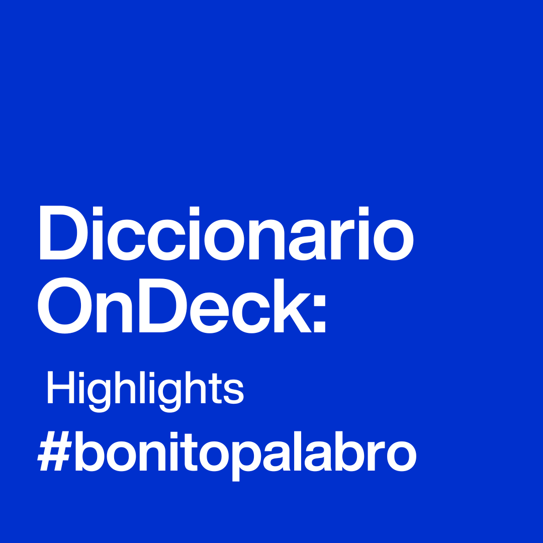 ondeckmkt's tweet photo. Los Highlights son los momentos más destacados de nuestra marca, los hitos y acciones que nos hacen brillar 🌟

#Highlights #logros #imagen #OnDeck #diccionarioondeck #bonitopalabro https://t.co/vXLabefEQT