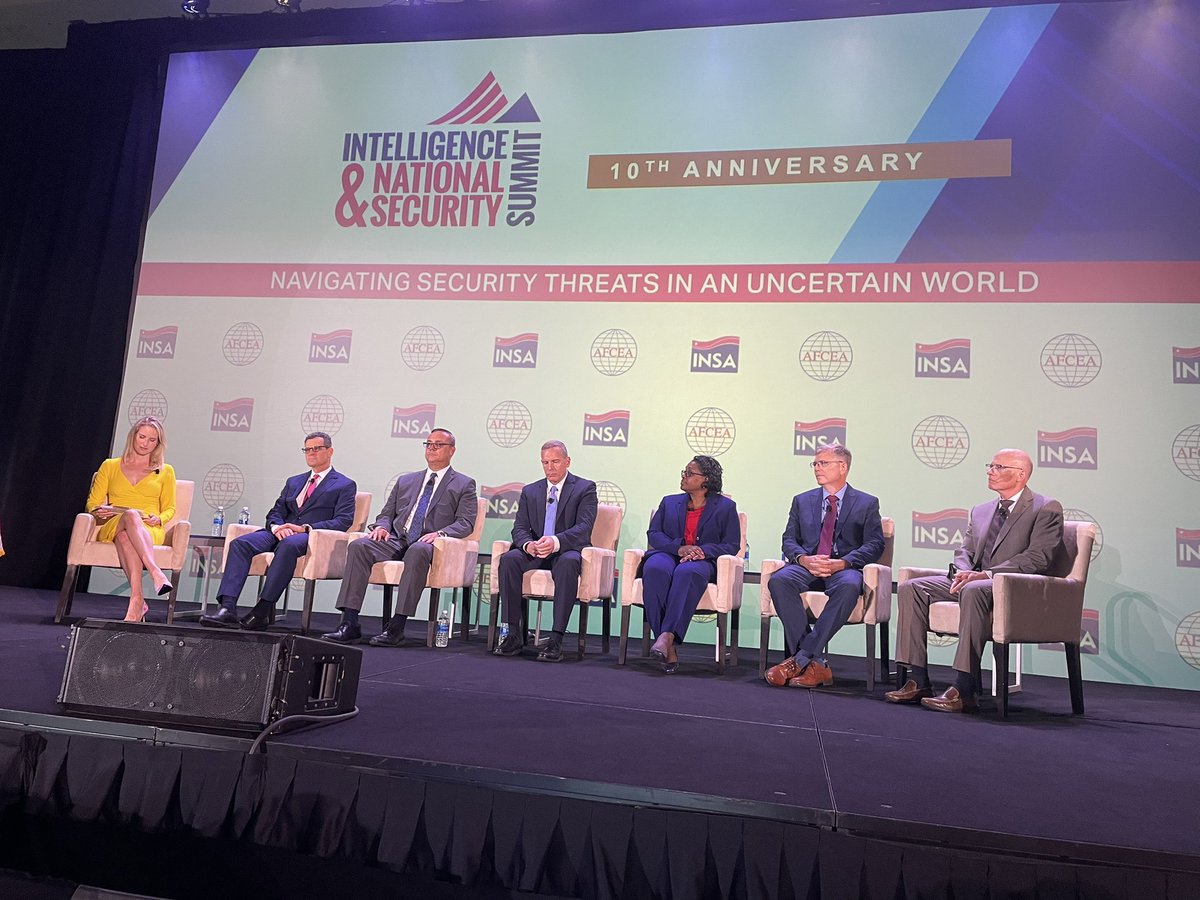 SandraJontz's tweet photo. Kicking off #intelsummit23 with premier panel offering perspective on #UkraineRussianWar https://t.co/T53Rd8oCkC