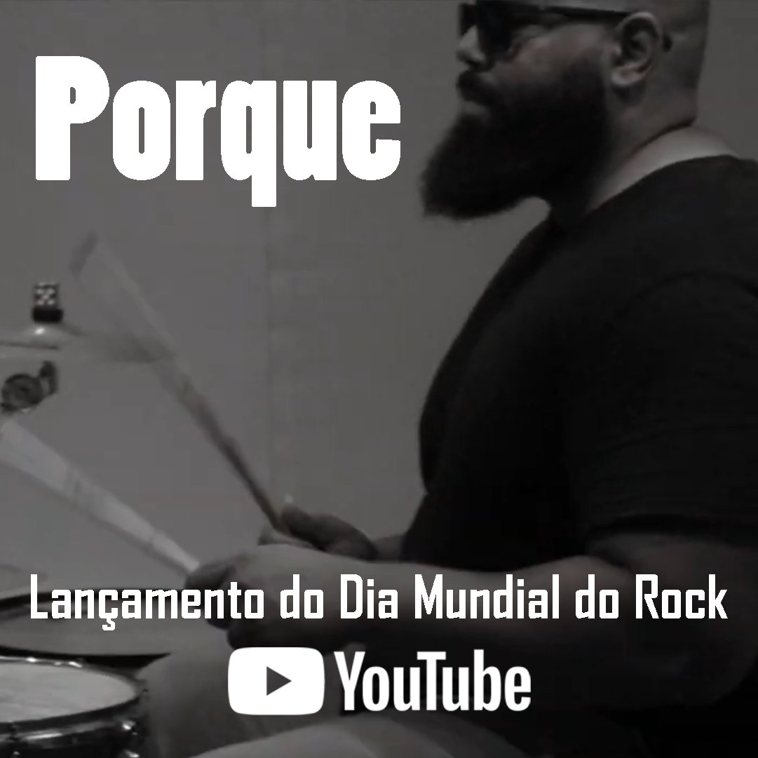 banheiroazul's tweet photo. Hoje é o Dia Mundial do Rock e nada mais justo de apresentar nosso lançamento, a música Porque. Feito com muito amor e carinho pra vocês assistirem no Youtube! https://t.co/9BAl0Mc94Q #musicanova #sound #rockbr #brock #instamusic  ❤🎸🎹🎺🥁🎬🎥 https://t.co/wwAROEPBew