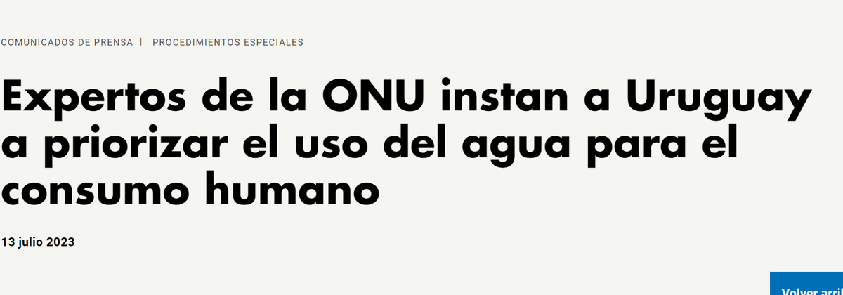 Pedro Arrojo Agudo, UN Special Rapporteur tweet media
