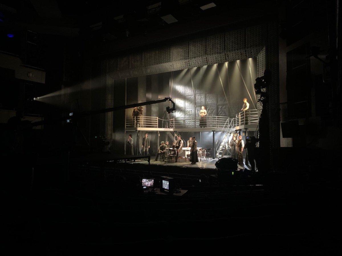 TitanicOnTour's tweet photo. Move over Kate and Leo....We made a movie! 
#SailOn  #TitanicMusical https://t.co/Bm3K4Jocai