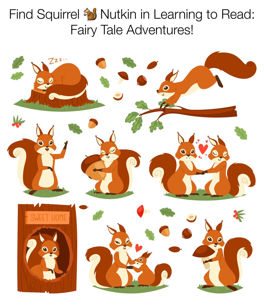 Follow Squirrel 🐿️ 🌰 Nutkin in Learning to Read: Fairy Tale Adventures! christiansforever.com/summertime-fun… #fairytaleadventures #animalbooksforkids #ldsbookstoreforkids #amazonbooksforkids #kidsbooks #kidsaudiobooks #kidskindlebooks #kidsactivities #kidsvideos