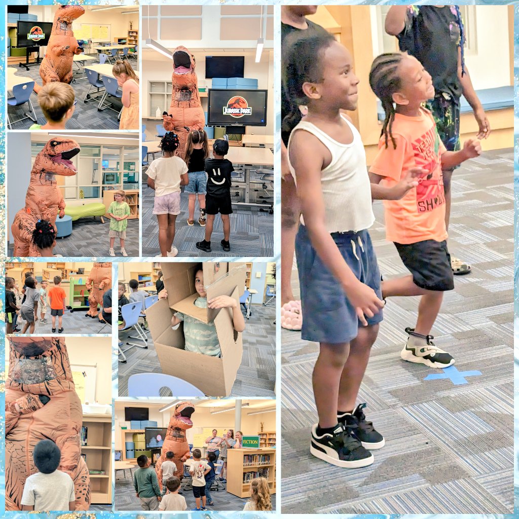 First week of Camp Learn-A-Lot <a href="/TeamDundalkES/">TeamDundalkES</a> was DINOmite!🦕🦖🦕