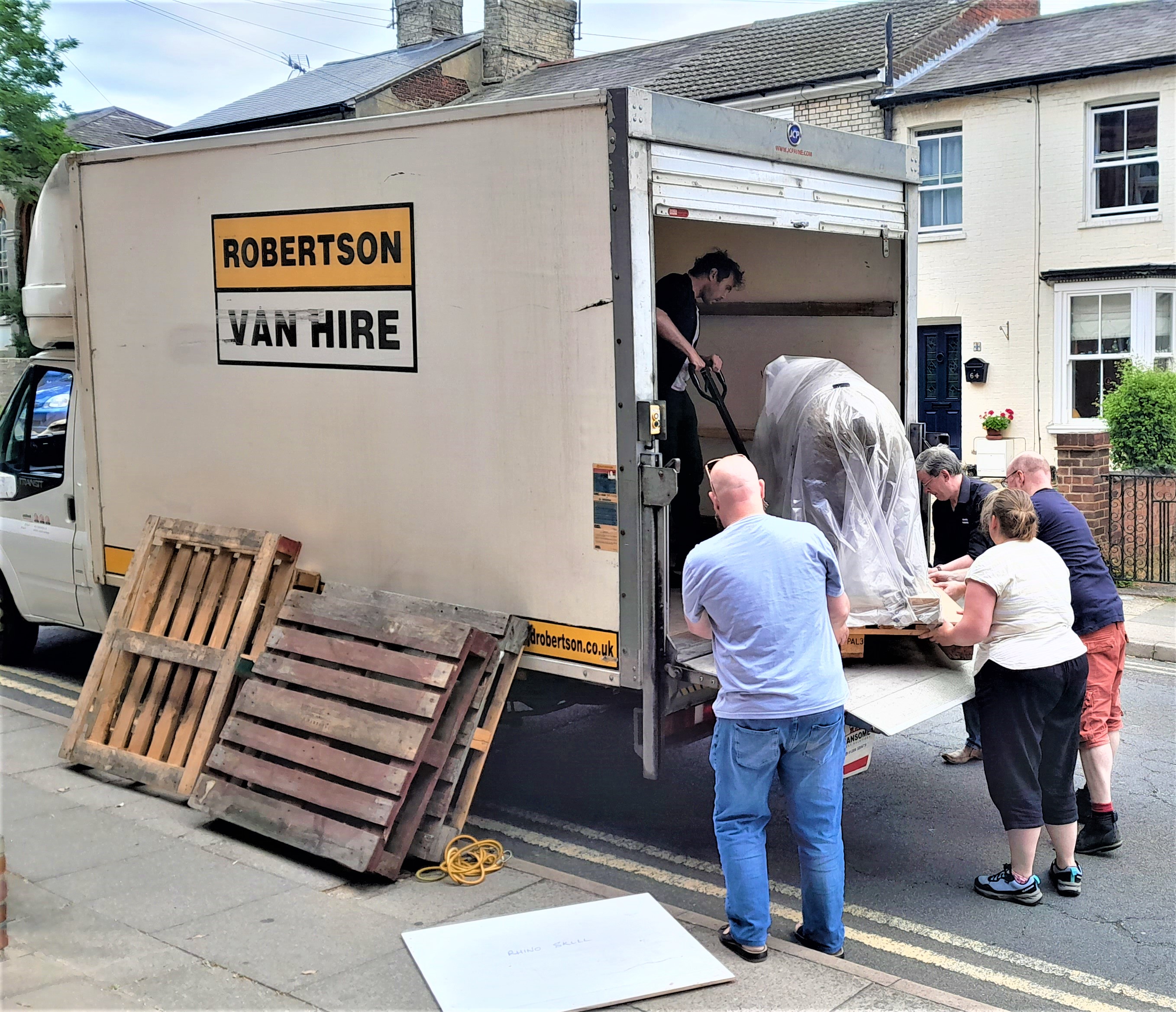 Robertsons sales van hire