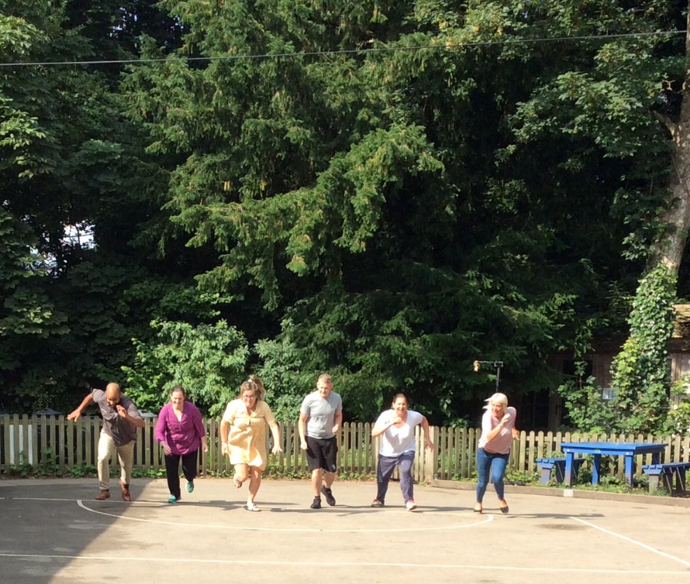 Lady K Nursery Sports Day - parent race! #preschool #nursery #Parents