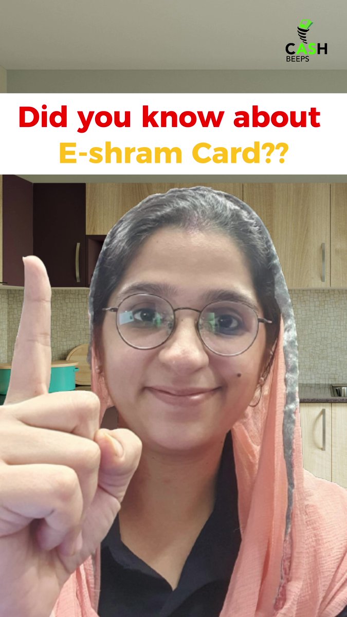 cash_beeps's tweet photo. Person working in an unorganized sector can apply for  an E-Shram card provided they are not registered on EPFO or ESIC Age Criteria -16-59 yrs  Benefits - Rs.3000pm Pension after 60years, Insurance cover Process: Online https://t.co/qZ4SGECPRh or visit nearest Jan Suvidha Kendra https://t.co/jphniKF5uU