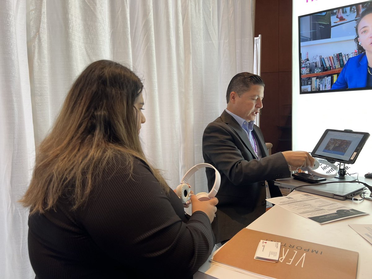 Julian Rodriguez (@jrodmedia) on Twitter photo My @UTANewsSpanish students interviewing with news leaders at the <a href="/NAHJ/">NAHJ</a> #NAHJ2023 Conference in Miami, FL. This is what it takes to have a 100% graduation and job placement rate for 14 years in a row.
<a href="/utacomm/">UTA Dept. of Comm.</a> <a href="/utarlington/">The University of Texas at Arlington</a> <a href="/utalibarts/">UTA Liberal Arts</a> <a href="/UTAPrezCowley/">Jennifer Cowley</a> <a href="/UTAProvost/">Dr. Tamara L. Brown</a> <a href="/utsystem/">The University of Texas System</a> My @UTANewsSpanish students interviewing with news leaders at the <a href="/NAHJ/">NAHJ</a> #NAHJ2023 Conference in Miami, FL. This is what it takes to have a 100% graduation and job placement rate for 14 years in a row.
<a href="/utacomm/">UTA Dept. of Comm.</a> <a href="/utarlington/">The University of Texas at Arlington</a> <a href="/utalibarts/">UTA Liberal Arts</a> <a href="/UTAPrezCowley/">Jennifer Cowley</a> <a href="/UTAProvost/">Dr. Tamara L. Brown</a> <a href="/utsystem/">The University of Texas System</a>