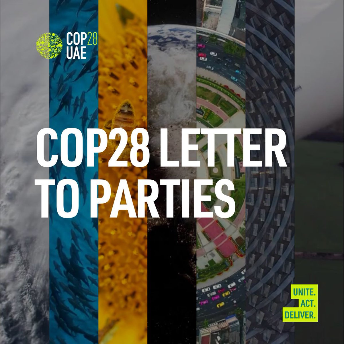 DamilolaSDG7's tweet photo. Today @COP28_UAE published its Letter to Parties, and fast-tracking #energytransition & slashing emissions before 2030 has been highlighted for specific action.
I would like to laud the #COP28 Presidency for its focus on ambitious action and inclusivity.
https://t.co/rAuCrdbwe2 https://t.co/UMQxh2YvyI