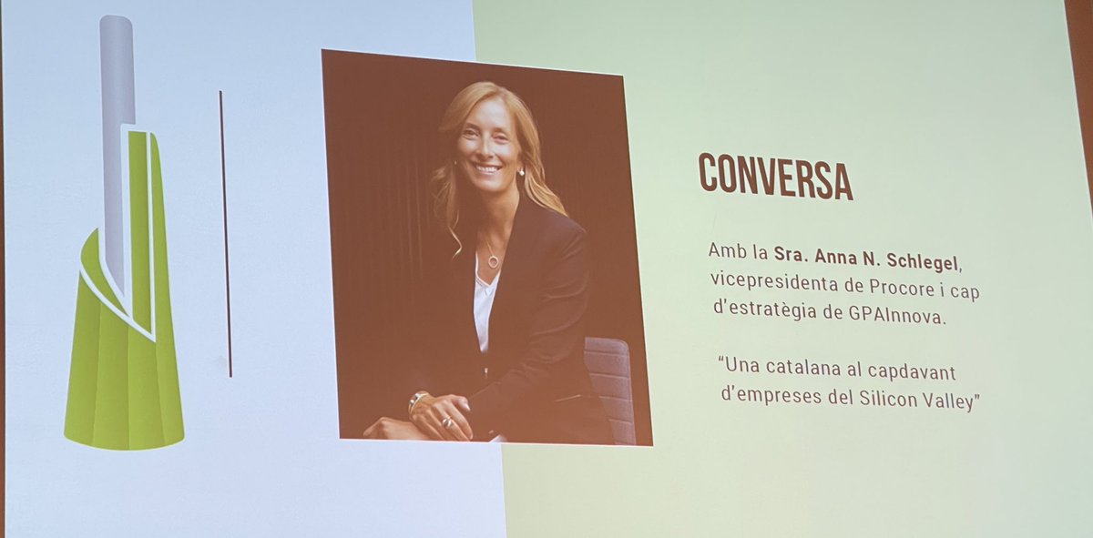 Comptem amb @annapapallona “persona molt important en el món” (<a href="/PelachSerra/">M.Àngels Pèlach</a> dixit). Dona molta importancia als valors. Dona consells als presents a la sala: “Penqueu!, que d’això els catalans en sabem molt”. “No tingueu vergonya”