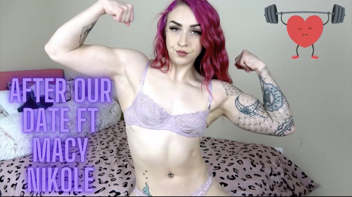 After Our Date ft Macy Nikole

#MUSCLEWORSHIP #MUSCULARWOMEN #AMAZONS #GODDESSWORSHIP #MUSCLECONTROL

‼️OUTNOW‼️

@macy_nikole_

🔽🔽

clips4sale.com/studio/170405/…

&&

iwantclips.com/store/741988/M…

💪🏋️‍♀️🍴

#MACYNIKOLE #FLEXING #MUSCLEDOMINATION #MUSCLEFETISH #FEMALEMUSCLE