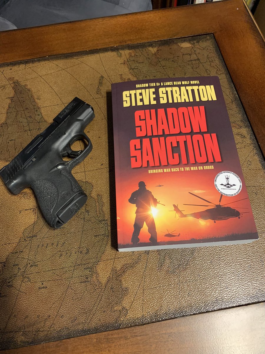 Mail call! Thx to @strattonbooks for an advanced copy of his new thriller SHADOW SANCTION that will be released this on August 30th. Can’t wait to dive into it!

#thrillerbooks #thrillerseries #geopoliticalthriller #spythriller #summerreading #MilitaryThriller #newbookrelease