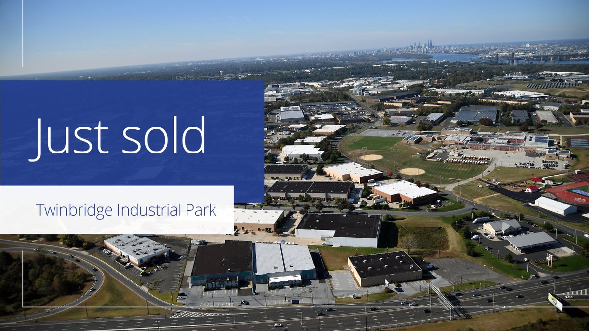 ColliersPhilly's tweet photo. Congratulations to DRA Advisors on the acquisition of the Twinbridge Industrial Portfolio! The 1.3M SF portfolio in Pennsauken, NJ was expertly represented by Ian Richman and Marc Isdaner of Colliers NJ. 👏https://t.co/1iRuGkRSQP #Colliers #ColliersIndustrial https://t.co/vze6arsN6m