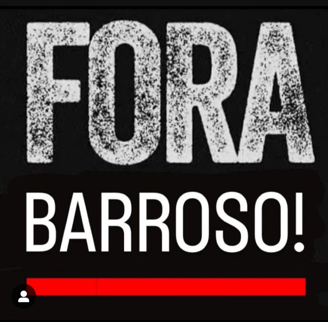 Fora militante Barroso! #ForaBarroso