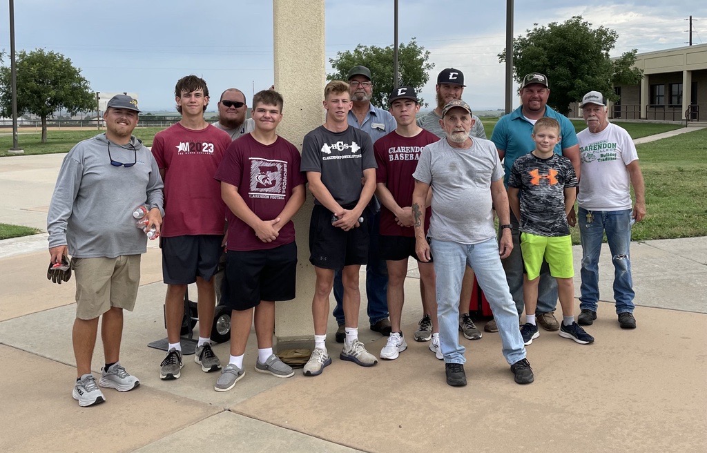 ccdawgs's tweet photo. We are so thankful for the time and effort Coach Aaron Wampler and the Clarendon Broncos put in this morning to help move in new furniture! They did an amazing job and we couldn’t be more grateful. 🙏💛 #ccdawgs #GoBroncos #ClarendonCollege https://t.co/wASuDM3UG0