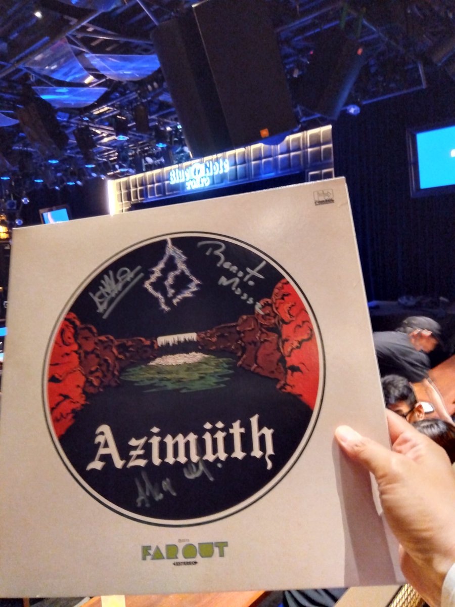 wachi_yuji's tweet image. 今までクラブやレコードで何回も聴いて来て､やっと実物を観ることができた。 

#azimuth
#marcosvalle