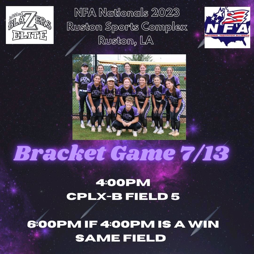 Bracket starts today!! Hope to see you all there!! <a href="/LionUpSoftball/">Southeastern Softball</a> <a href="/McNeeseSoftball/">McNeese Softball</a> <a href="/CoachMeeks_PRCC/">Christie Meeks</a> <a href="/JC_BobcatsSB/">Jones College SB</a> <a href="/CoLinSoftball/">Co-Lin Softball</a> <a href="/LSUEBengalsSB/">LSUE Softball</a> <a href="/RaginCajunsSB/">Louisiana Ragin' Cajuns® Softball</a> <a href="/AuburnSoftball/">Auburn Softball</a> <a href="/MemphisSoftball/">Memphis Softball</a> <a href="/NFAsoftball/">National Fastpitch Alliance</a>