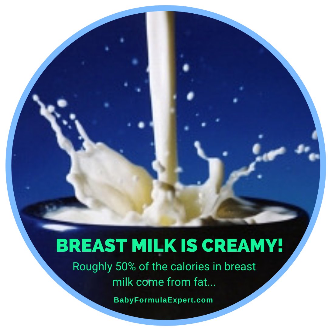 BabyFormExpert's tweet image. The human infant was designed to consume a high-fat diet. 
Roughly 50% of the calories in breast milk come from fat…. mmmm …. Now that is Creamy! 

Almost all US formulas use a blend of vegetable oils as the fat source in formula. 

babyformulaexpert.com/baby-formula-f…