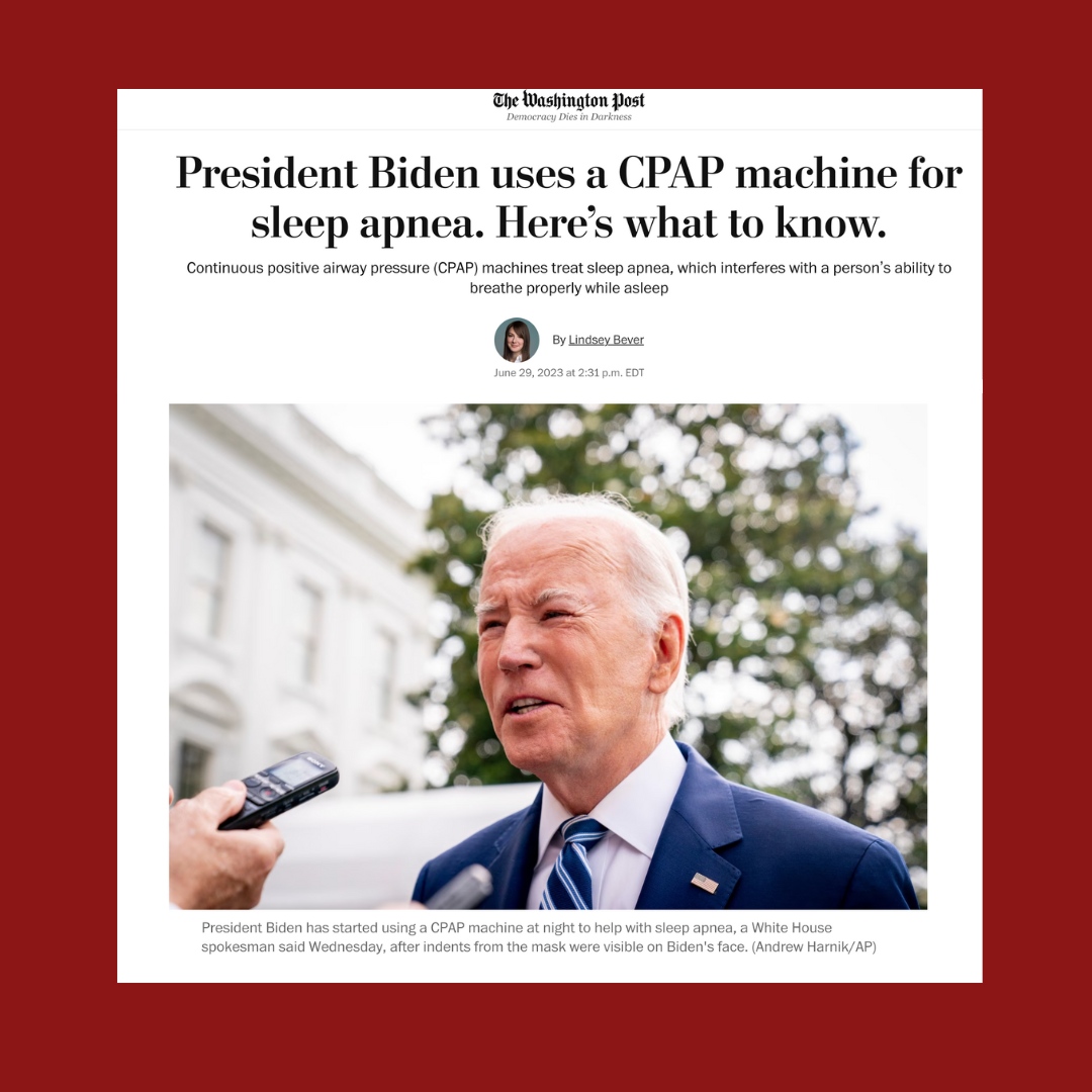 StanfordOHNS's tweet photo. Last month, @rcapasso was asked for his expert opinion in this insightful article for The Washington Post. To learn more about sleep apnea and read the full article, please go to https://t.co/7oGPqAeNdS

#stanfordohns #sleepapnea #cpapmachine #presidentbiden #thewashingtonpost https://t.co/2CXWP1a5kh