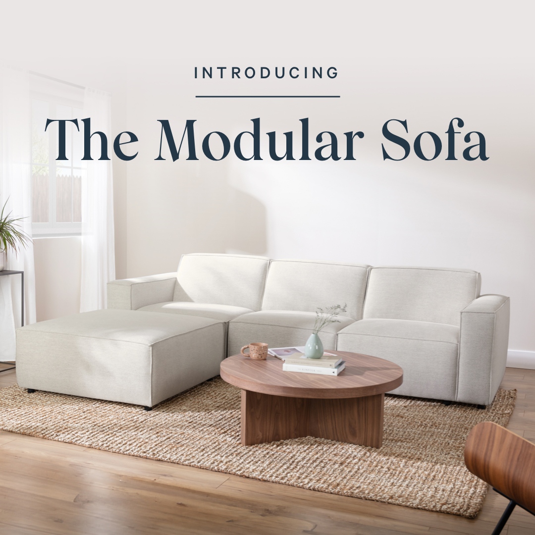 Meet The Endy Modular Sofa!

Crafted with Endy comfort foam and boasting a modular design, our new sofa and ottoman let you style your space exactly the way you've always dreamed.

🚫🛠️Tool-free assembly 
🛋️Modular Design
🇨🇦Made in Canada

Learn more at bit.ly/46YSjku
