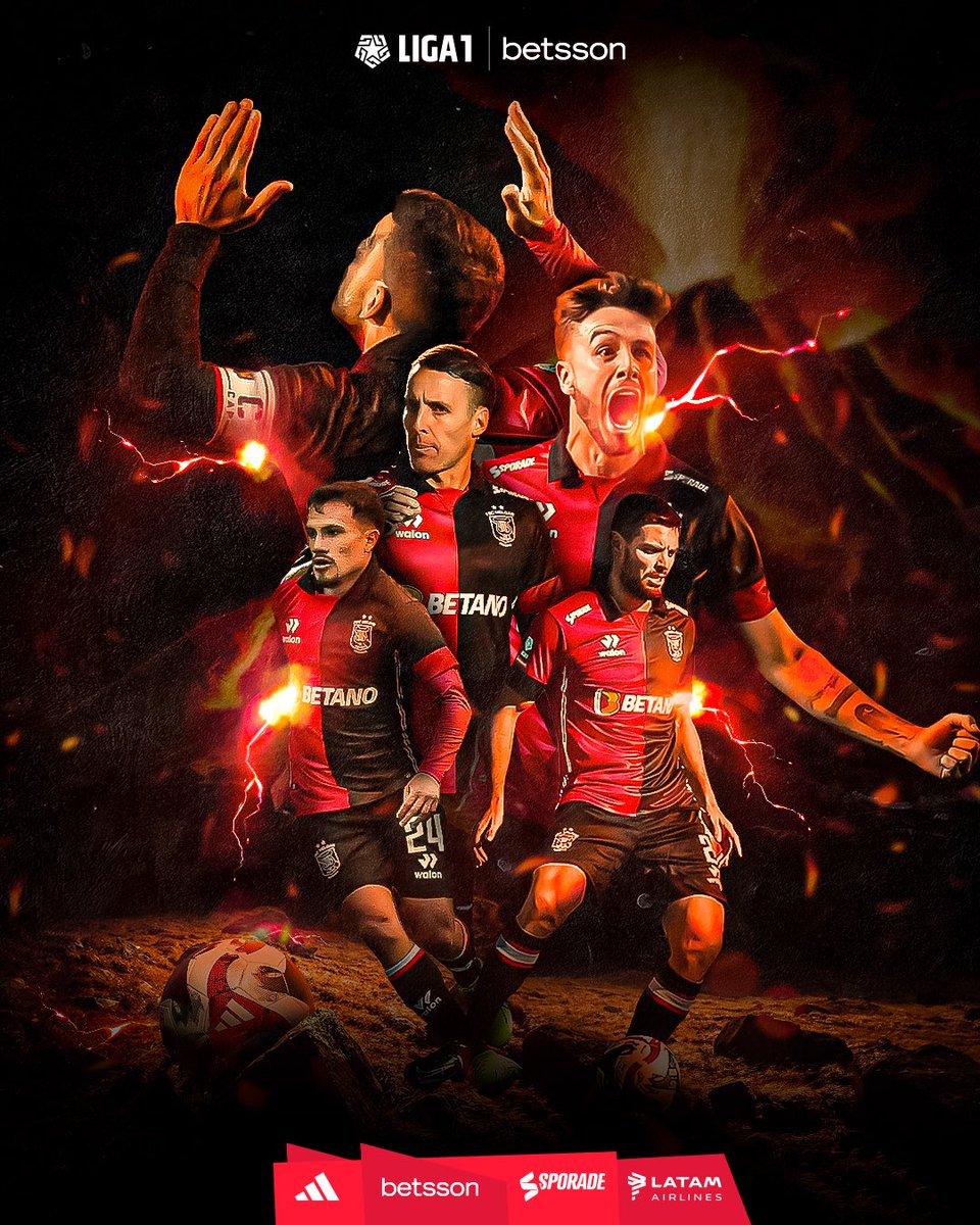 Liga1TeApuesto's tweet photo. ¡𝐄𝐥 '𝐃𝐨𝐦𝐢𝐧𝐨́' 𝐚𝐩𝐮𝐧𝐭𝐚 𝐚𝐥 𝐂𝐥𝐚𝐮𝐬𝐮𝐫𝐚! ❤️🖤

🌋 @MelgarOficial resurgió y hoy es uno de los líderes en la #Liga1Betsson.

#UnaLigaParaTodos https://t.co/327Vzb9tFc