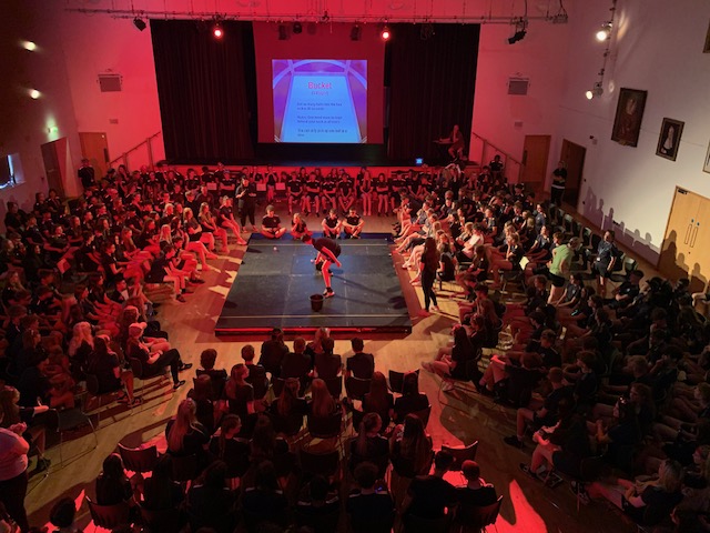 QESDorset's tweet photo. Great scenes from Day One of our ACE Festival. Students have participated in a range of activities, a thoroughly enjoyable day. Day Two to follow next week (due to the poor weather tomorrow) #qeacefest https://t.co/wpoq7oexlY