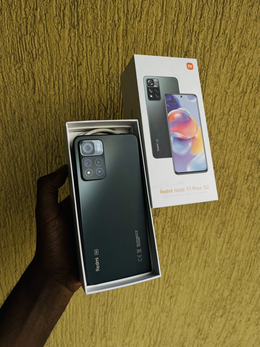 samsammy574's tweet image. Redmi Note 11 Pro+ 5G 8/256GB(Pre Owned)
❇️mint Condition
❇️6 Months warranty
❇️Free Glass Protector and Data transfer
❇️Trade inns accepted
❇️Countrywide Delivery

Ksh.38,000/-

📲0725867243

📍Cookie House 1st Floor Shop 119

#redminote11proplus5g 
#redminote11proplus