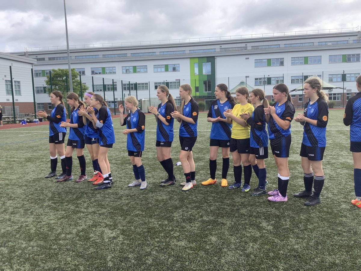 IslwynHighSport's tweet image. Unbelievably proud of this squad of girls. You played out of your skin today and gone ahead to win the U13 Caerphilly Cup v Lewis Girls. Very physical first half saw us in the lead 5-3 half time. Teamwork made the dream work and the second half showed you all deserving winners!🏆