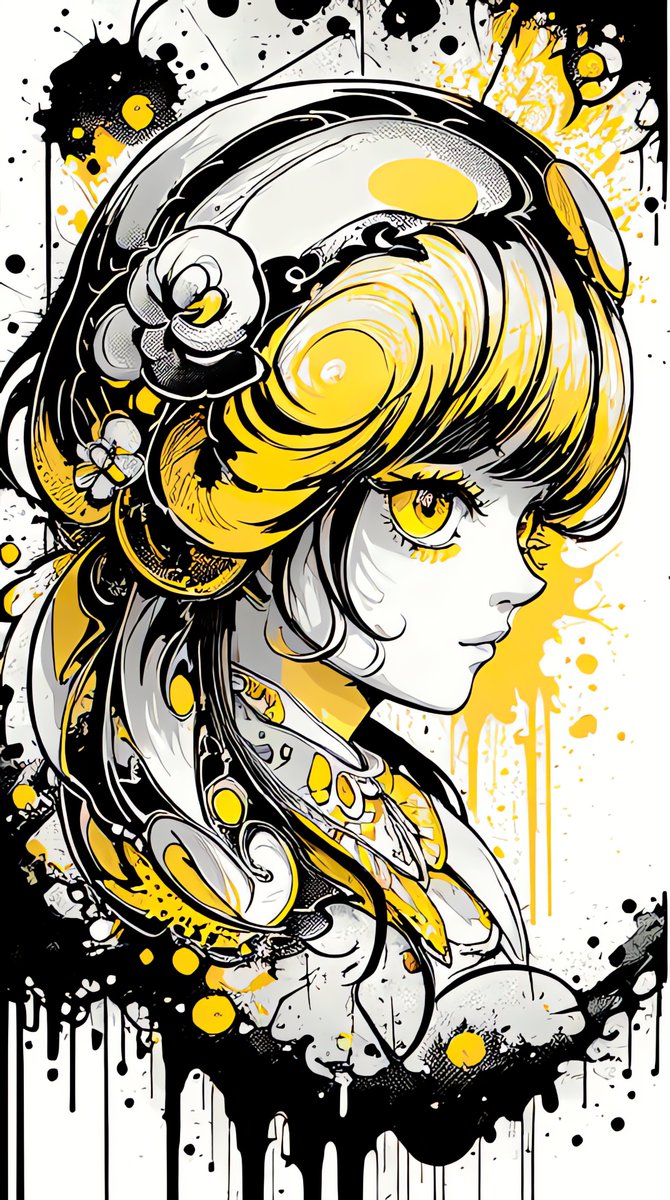 BadToxic's tweet photo. Large #Eyes #Yellow #Ink via #Auto1111 #StableDiffusion #GhostMix v20 #LoRAInk #safetensors #Deforum v3.0 DPM++2M Karras, PC #largeEyes #largeEyed #cartoon #splashing #abstract #psychedelic #ink #inkArt #neon #neonColors #intricateDetail #AI #AIArt #Art #Kunst https://t.co/dI7yyNQfID