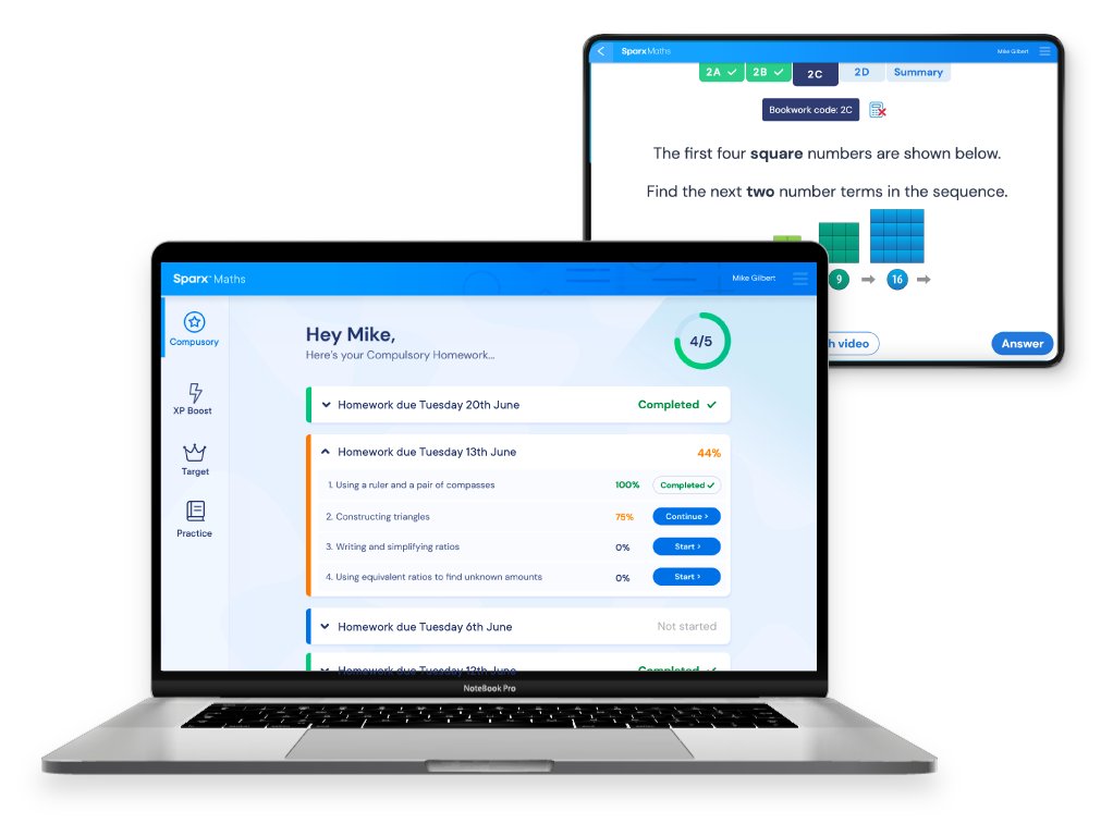 Excited to share that we're working on a new <a href="/SparxMaths/">SparxMaths</a> student interface for Sept...
✅ Refreshed + clean look and feel 
✅ Simplified bookwork checks 
✅ Improved + quicker question navigation
We'll then work tirelessly make things even better for students based on feedback on