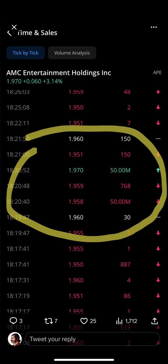 iammarklynch's tweet photo. @onehundredmph @InvestorTurf @HycroftMining Nothing to see here.  Move along.  Anything related to #AMC is totally on the level. https://t.co/p5BeyR88Fs