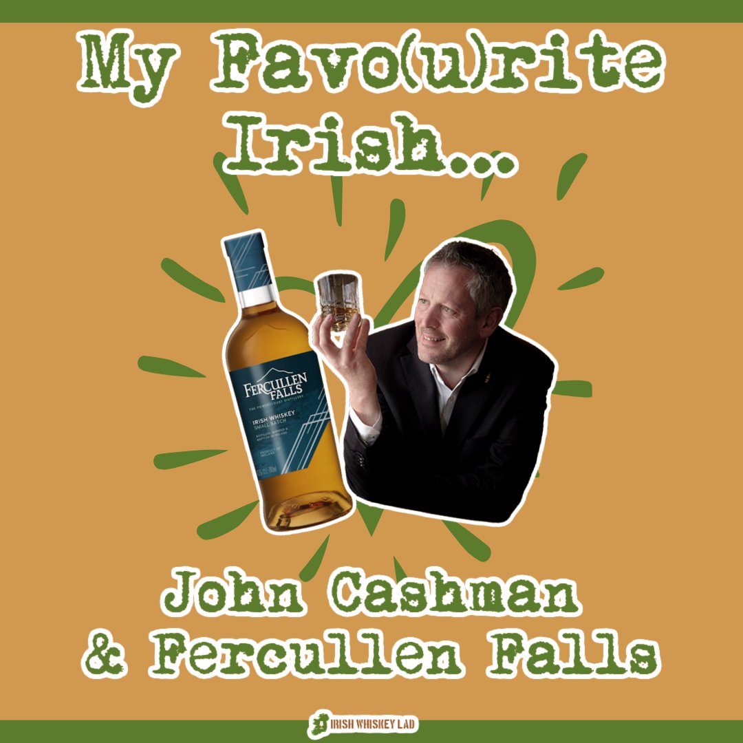🎙️ PODCAST "My Favo(u)rite Irish..." Great People Sharing Great #IrishWhiskey

John Cashman - Head of Whiskey at <a href="/PowerscourtDist/">Powerscourt Distillery</a> talks Fercullen Falls from 
<a href="/FercullenWhisky/">Fercullen Irish Whiskey</a>!

👂LISTEN - bit.ly/MFIPodJCash 

#IrishWhiskey #WicklowWhiskey #WhiskeyPodcast #Podcast