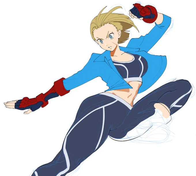 cammy sf6 drawing progress