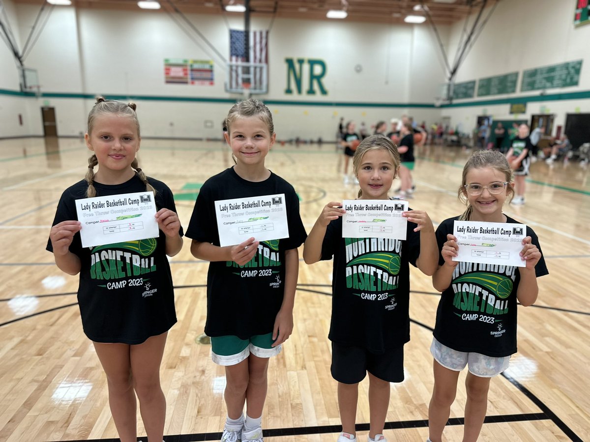 NRRaidersGBB's tweet photo. We were so excited to get our future Raider 🏀 players in the gym this week! We were able to have fun teaching our core values, skills, and competitions. Appreciate my staff and MS/HS players for coaching these kids 🙏🏼
We had K-2 FT Champs and 3-6 FT and Hot Shot Champs! 🔰🏀💪🏼 https://t.co/w0syNq3bXw