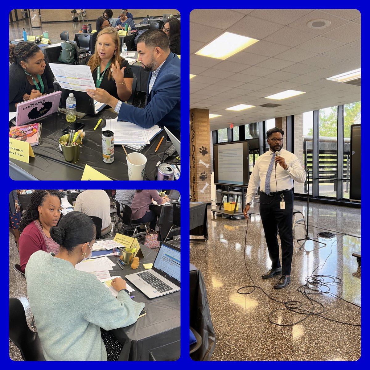 Shundra Sparks (@brown_shundra) on Twitter photo Action planning is well underway for NES campuses!!! Our Division team did an amazing job organizing this event. The principal teams are laser focused! <a href="/DivisionAUnit3/">NES North Forest & Kashmere Feeder Pattern</a> 🙌🏿 Action planning is well underway for NES campuses!!! Our Division team did an amazing job organizing this event. The principal teams are laser focused! <a href="/DivisionAUnit3/">NES North Forest & Kashmere Feeder Pattern</a> 🙌🏿
