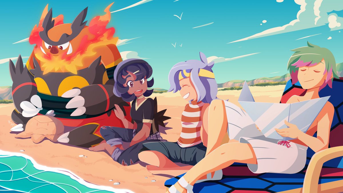 Commission for <a href="/FlaresZChaos/">Shannon (On the🏙️☁️</a>
Info/Pinned Tweet: x.com/LegendKairi/st…

<a href="/wikicomissions/">wikicomissions</a> <a href="/dibujando/">Dibujando</a> <a href="/ConoceArtistas/">¡Conoce Artistas!</a> @GDAutoArt #KZR_Art #commision #commissionsopen #digitalartwork #digitalart #emboar #fanartwork #Nintendo #trainer #pokemon #lanscape