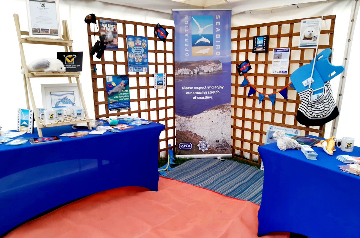 We are all ready for the next 3 days @GlobalBirdfair. We are stand S1. If you are visiting please come and say hello. #OpSeabird  #EnjoyRespectProtect @The_MMO @RSPCA_official @NaturalEngland @cornwallsealGRT @BDMLR @Natures_Voice