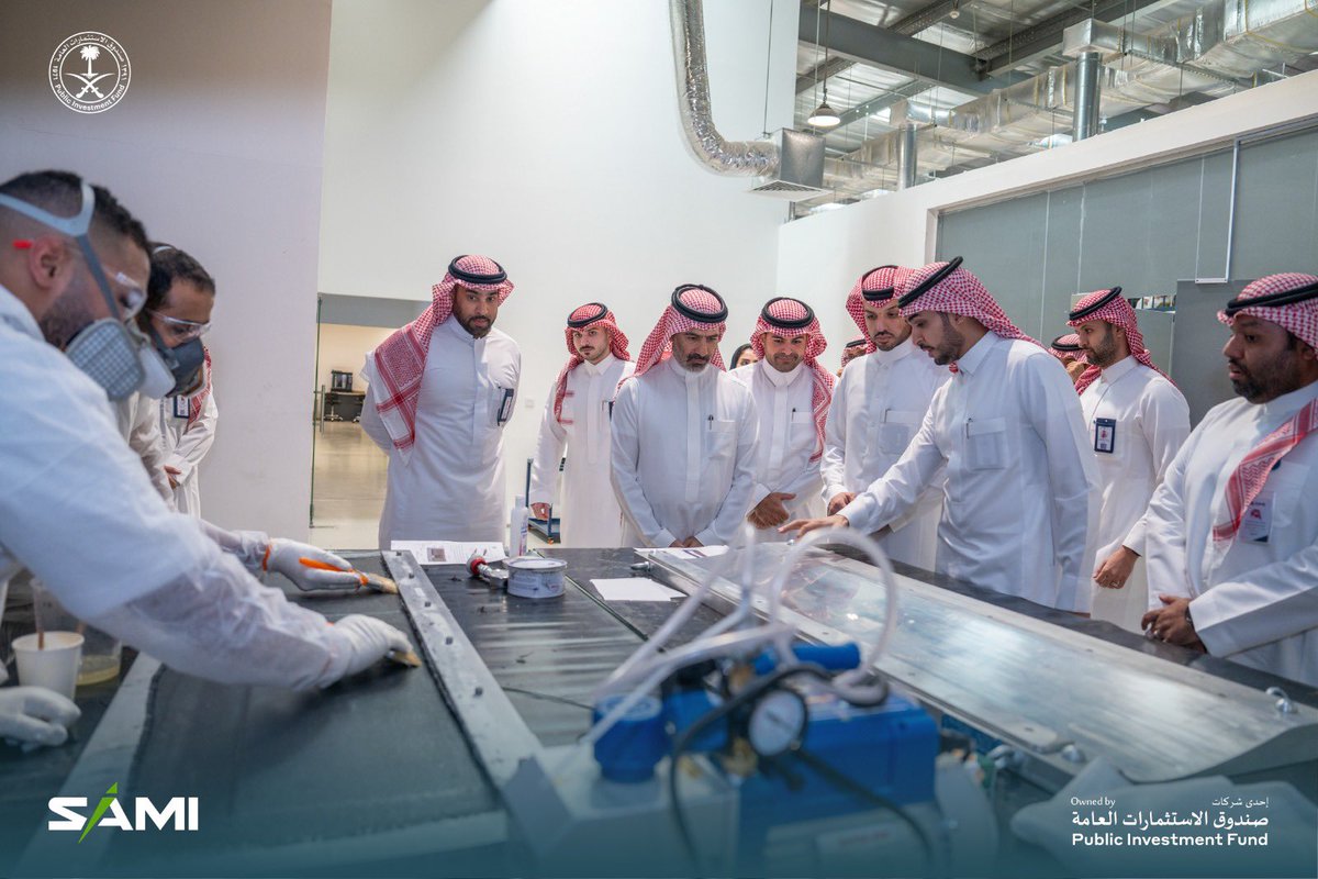 SAMIDefense's tweet photo. لبحث سبل التعاون المشترك في قطاع الصناعات الدفاعية، زار سعادة الرئيس التنفيذي م. @WalidAbukhaled إحدى مصانع شركة @Intra_sa، حيث كان في استقباله سعادة الرئيس التنفيذي د.حمد بن عبدالله الفوزان. https://t.co/YCz1g3xuQb