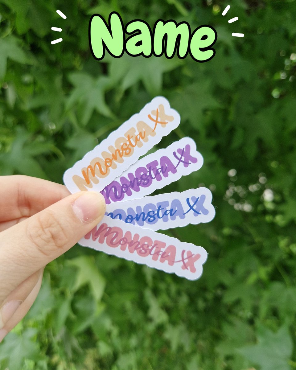 NightViewShop's tweet photo. Then we have these cute Jellybeans and Name Sets

#MONSTAX #MONSTA_X #MONBEBE #MBB #TwoTuckGom #NightViewShop #Etsy #kpop #몬스타엑스 #몬베베 #WONHO #WENEE https://t.co/zmQ7wj5f0M