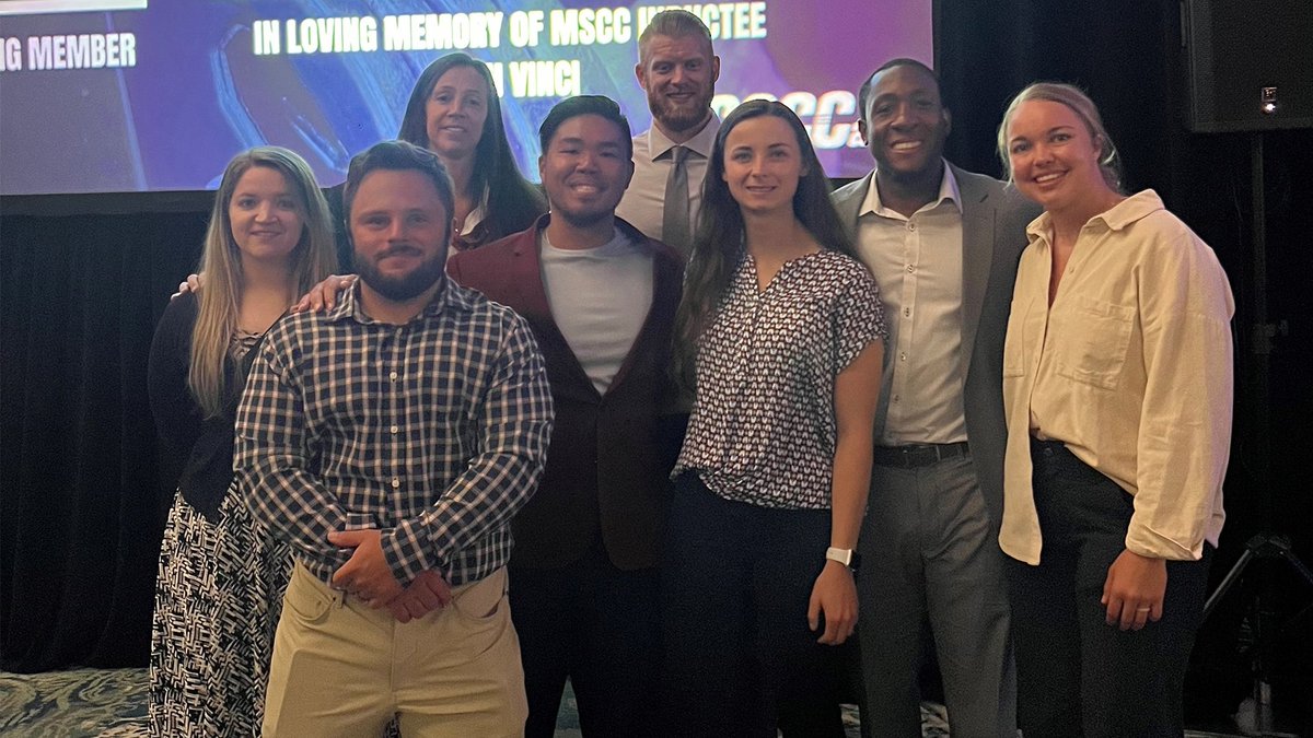 Honoring one of the best 💙❤️ Former and current UML strength & conditioning staff members attended the CSCCA National Conference to celebrate Keith Vinci, who was honored with the title of Master Strength & Conditioning Coach. 🔗: bit.ly/44KpiHo #UnitedInBlue
