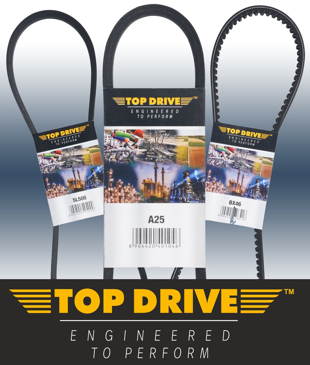 Top Drive's belts for HVAC applications are made to exacting specifications to ensure long life. For more information, go to  jkfamericas.com/products/indus…

#industrialdesign #industrialengineering #industrialequipment #hvac #hvacservice #hvacmaintenance