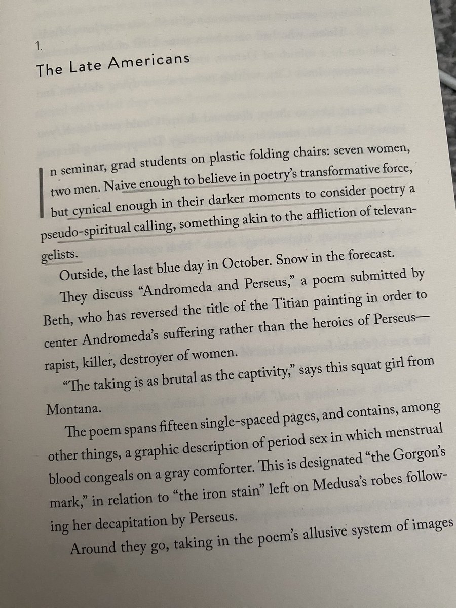 elecollii's tweet photo. has classics twitter seen the first two pages to Brandon Taylor’s new book yet because i am truly feeling personally called out https://t.co/Iw6HDm6Z0s