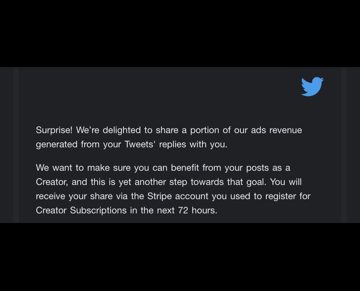It's finally happening. Twitter is about to change forever.

In the next 72 hours Elon will be handing out millions of dollars through content monetization

Want to get a bite of the $5 million+ he'll be giving away?

Here are the 5 simple steps you need to take now: