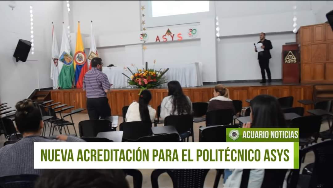 acuariotv's tweet photo. La Acreditación del Sistema Nacional de Educación para el Trabajo fue entregada al Politécnico @ASYSEducacion

Mayor contenido en: https://t.co/QBjEaR6Tbv

#OrienteAntioqueño https://t.co/vQ7rF9mxUS