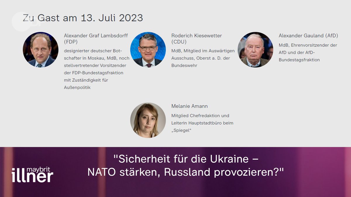 maybrit illner tweet media