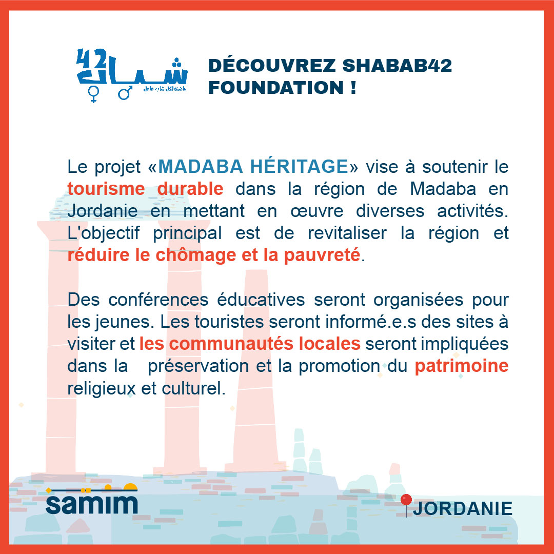 LabessTN's tweet photo. #Samim | Tourisme durable
Découvrez les associations sélectionnées dans le cadre du projet Samim qui œuvrent pour un avenir durable.
Projet financé par @AFD_France &amp; la @Fondationfrance mis en œuvre par le Lab'ess en partenariat avec @Pulse_GroupeSOS &amp; Ecodev, Bidaya, TCSE &amp; JYIF https://t.co/U5HbI8IgVj