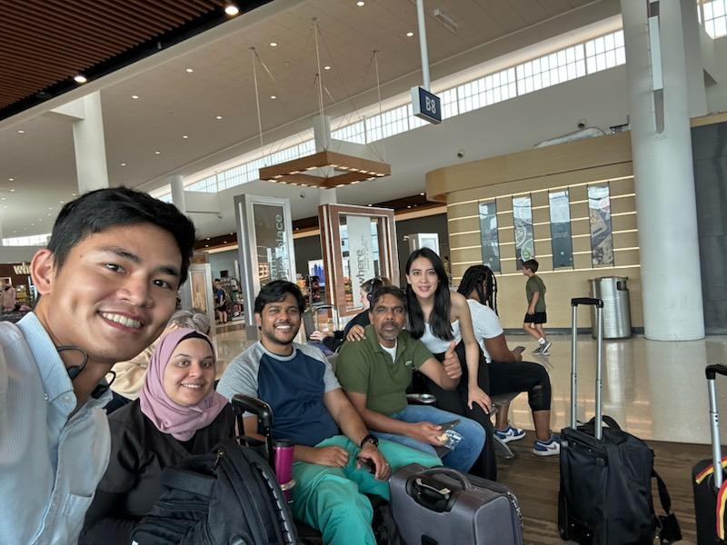 1st-year fellows are off to MD Anderson for PCCM boot camp! Have fun!