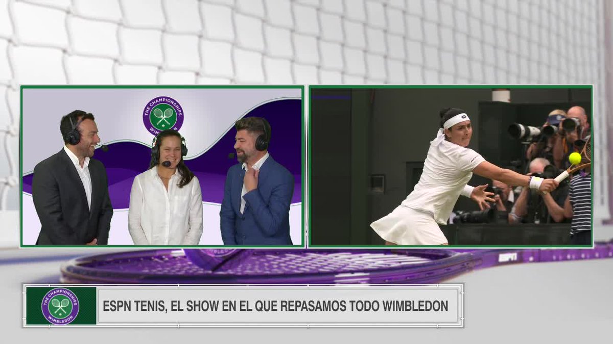 ⭐ ¡Nueva edición del programa que te acompaña durante todo #Wimbledon!

💯 En ESPN Tenis con lo mejor de #Wimbledon por <a href="/starplusla/">starplusla</a>, <a href="/pablostecco/">PABLOSTECCO</a>, <a href="/maridiazoliva/">Mariana Diaz Oliva</a> y Franco Squillari analizarán lo que dejaron las semifinales femeninas.

#MiraloEnStarPlus ▶️ dis.la/ESPNTenis_Cobe…